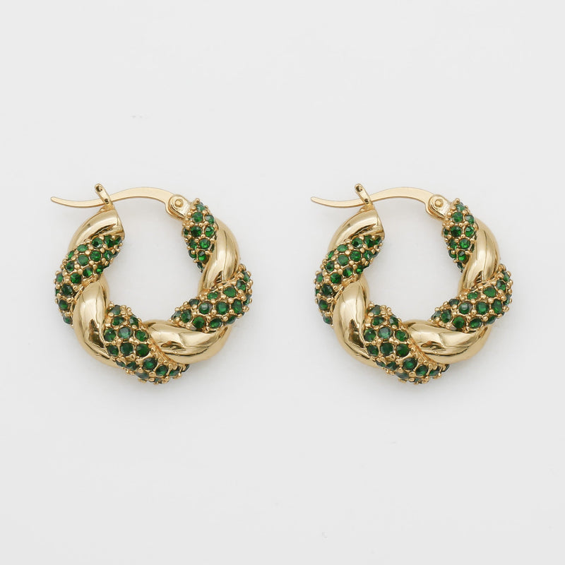 London Twisted Earrings