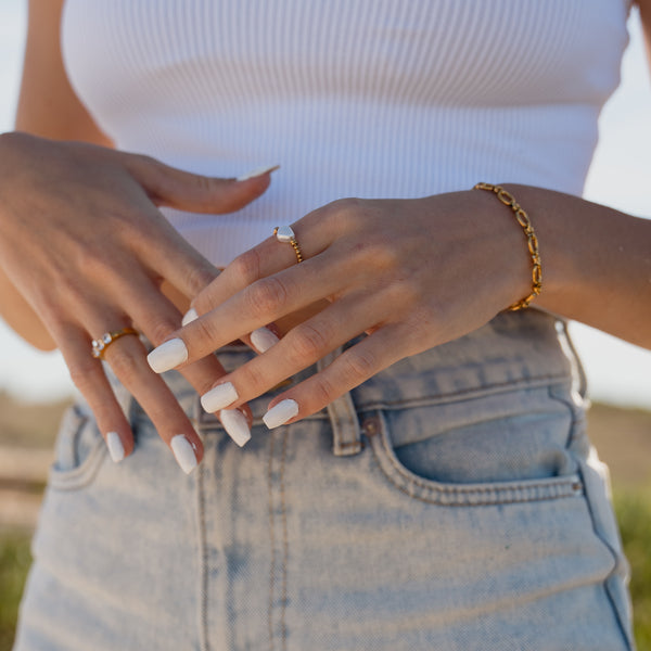 Mini Pearls Ring