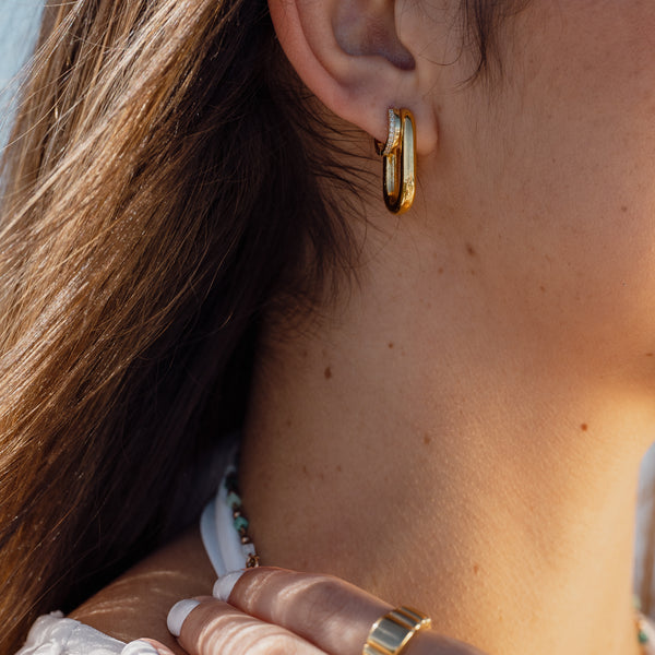 New York Hoops Earrings