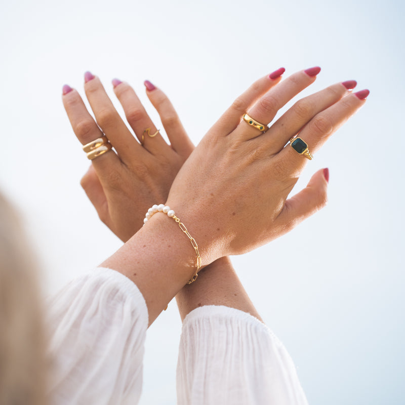 Ocean Fresh Pearl Bracelet