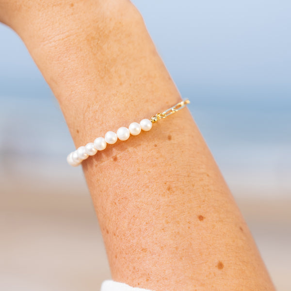 Ocean Fresh Pearl Bracelet