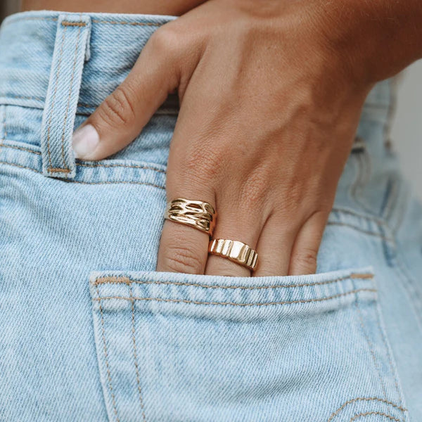 "Isa" Statement Ring