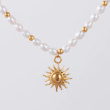 Shell Pearl Necklace