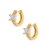 Diamant Hoop Earrings